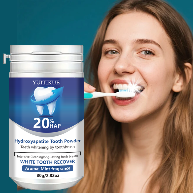 Teeth Whitening Co - 20% HAP Hydroxyapatite Tooth Powder: Teeth