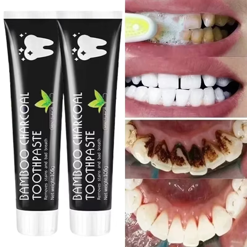 Teeth Whitening Ai - Whitening Toothpaste Bamboo Charcoal Toothpaste Adsorbs