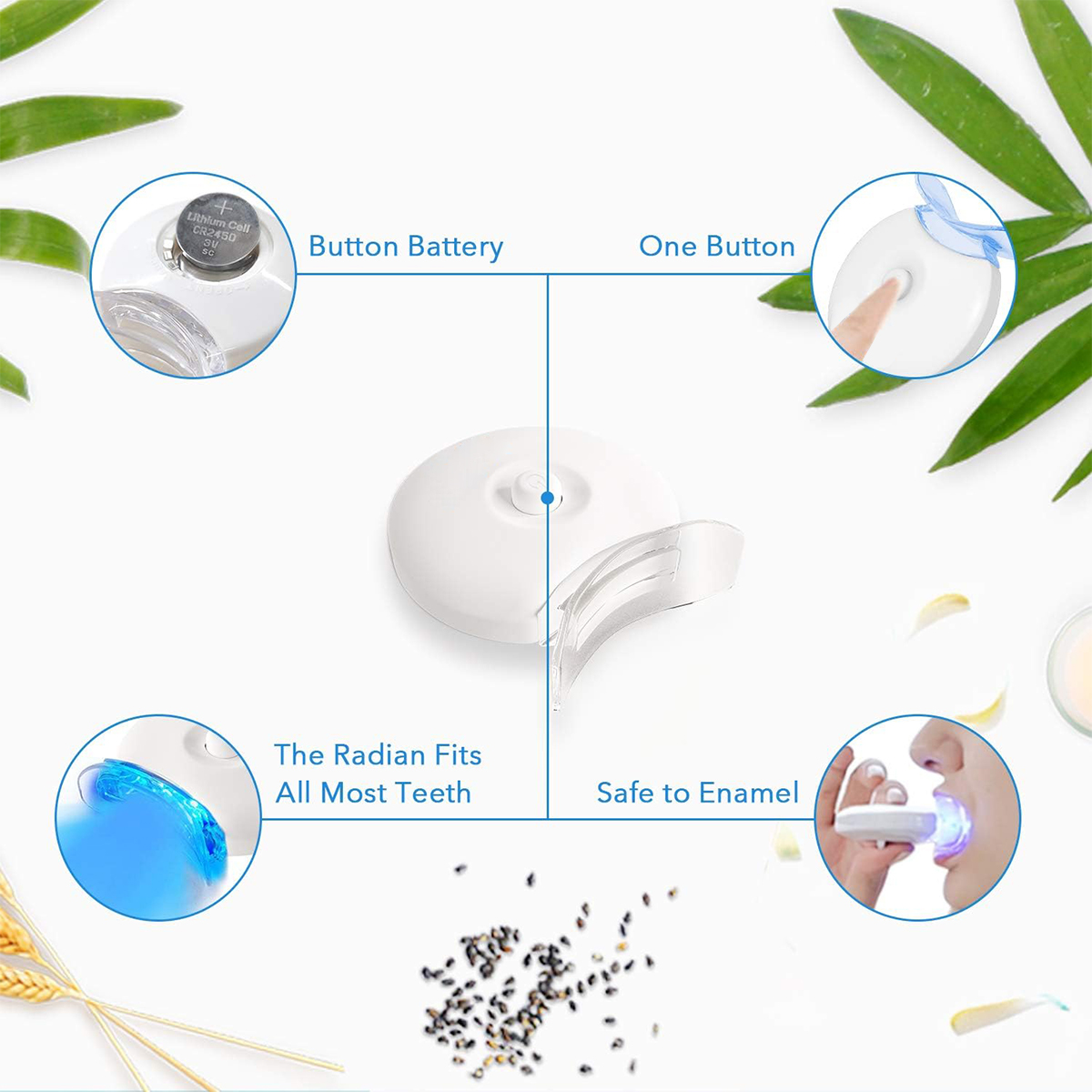 Teeth Whitening Kit - 5X LED L – Teeth Whitening Quotes Bewertung und Preis