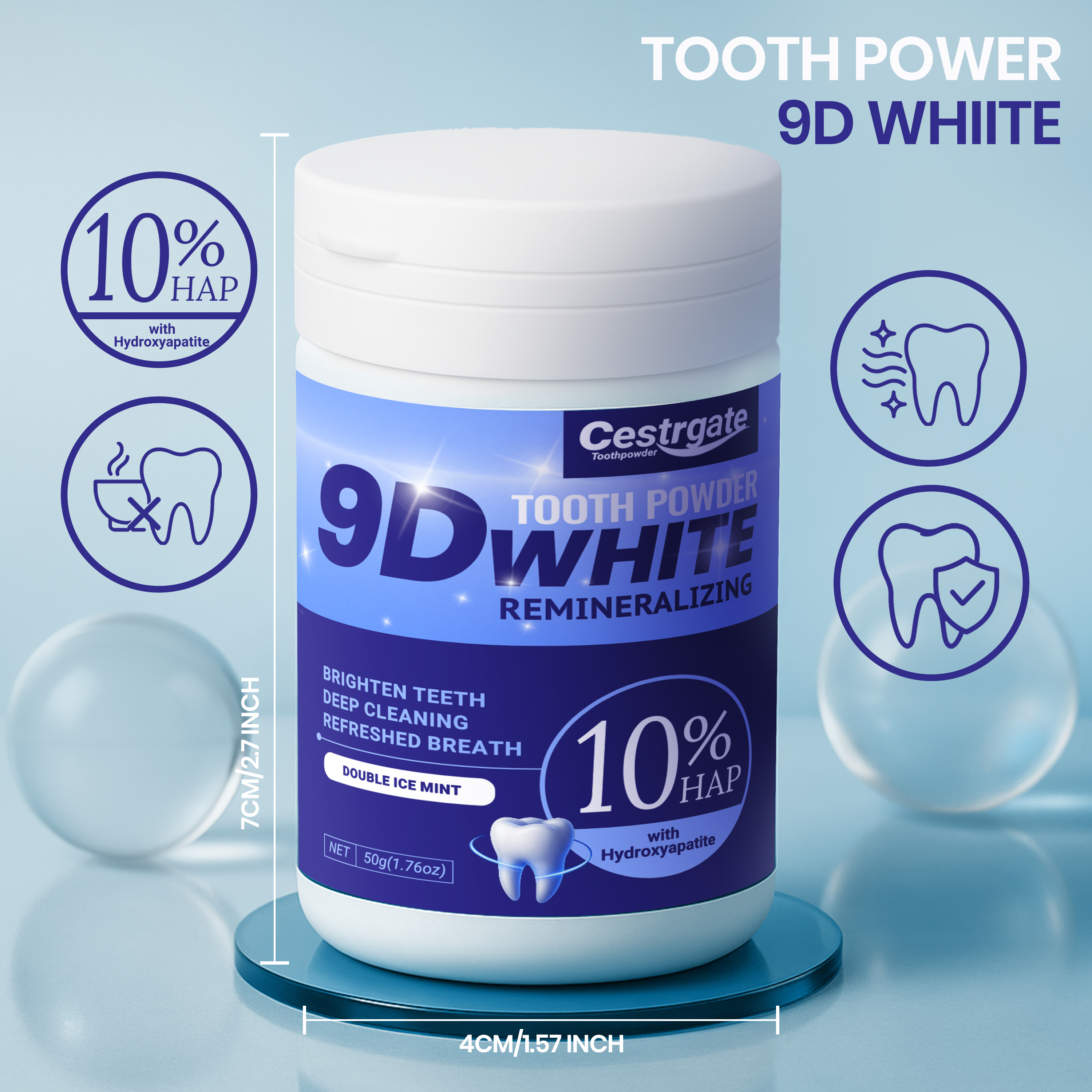 9D Hydroxyapatite Teeth Whiten – Teeth Whitening Co Bewertung und Preis