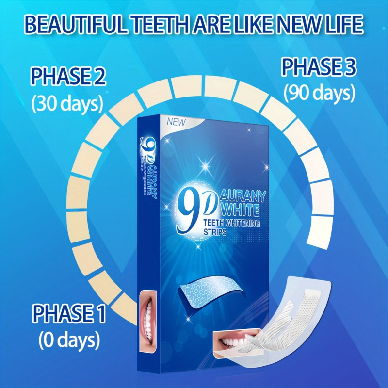 21 Pairs of 9D Aurany White Te – Teeth Whitening Ai Bewertung und Preis