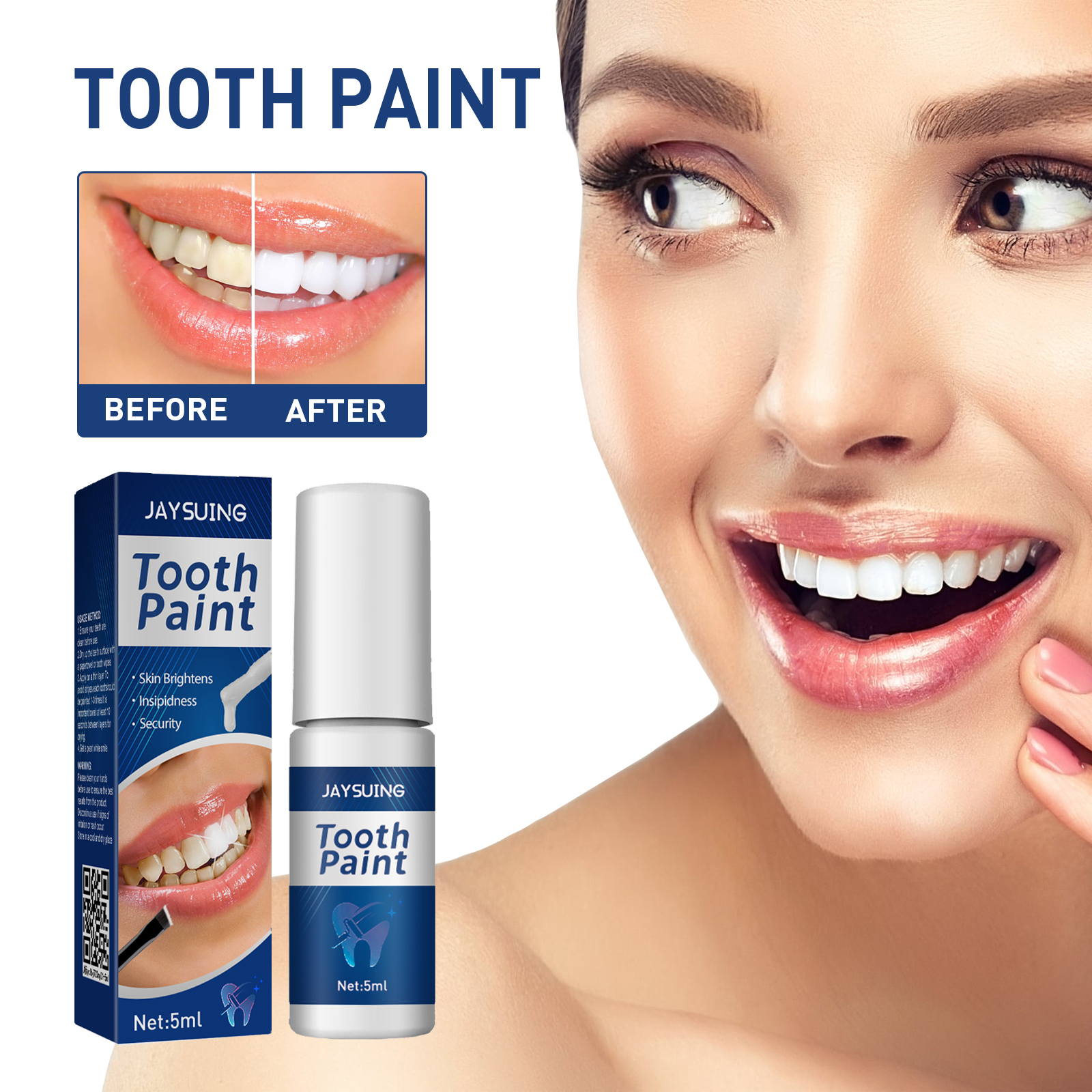 Instant Teeth Whitening Paint  – Teeth Whitening Yellow Teeth Bewertung und Preis