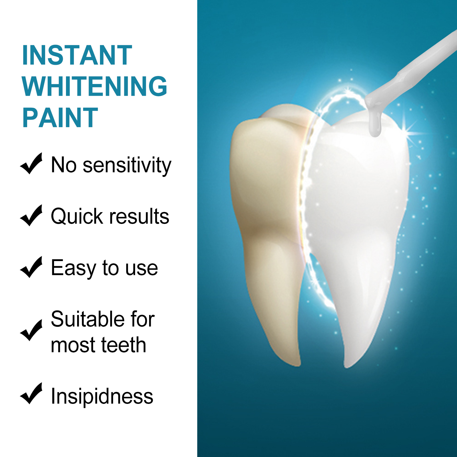 Instant Teeth Whitening Paint  – Teeth Whitening Yellow Teeth Bewertung und Preis