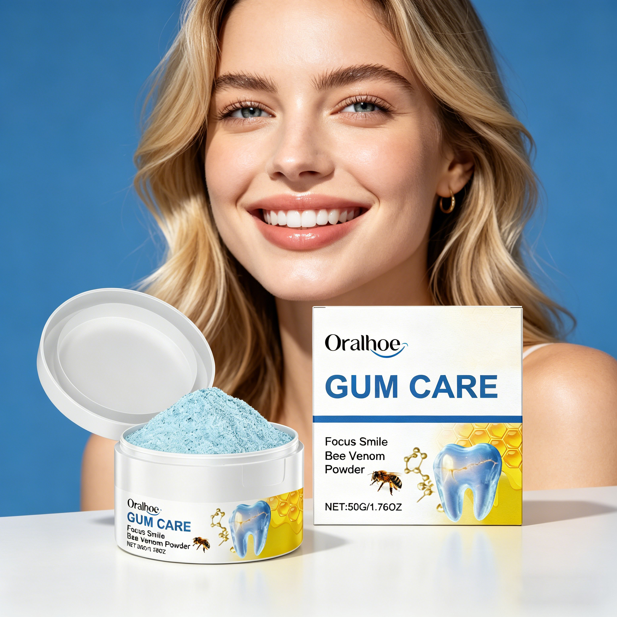 ORALHOE 50g Bee Venom Powder R – Teeth Whitening Co Bewertung und Preis