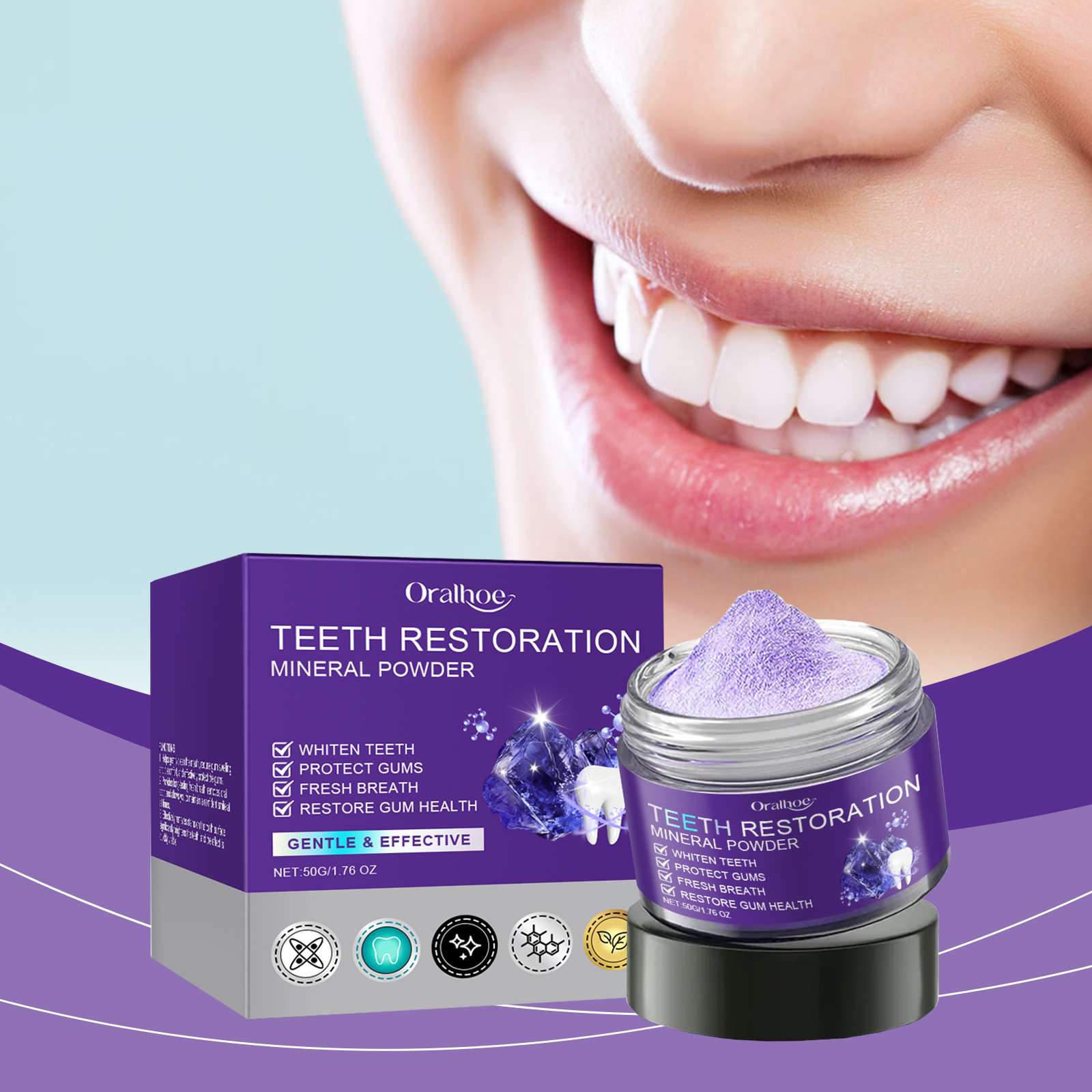 Teeth Restoration Mineral Powd – Teeth Whitening China Bewertung und Preis