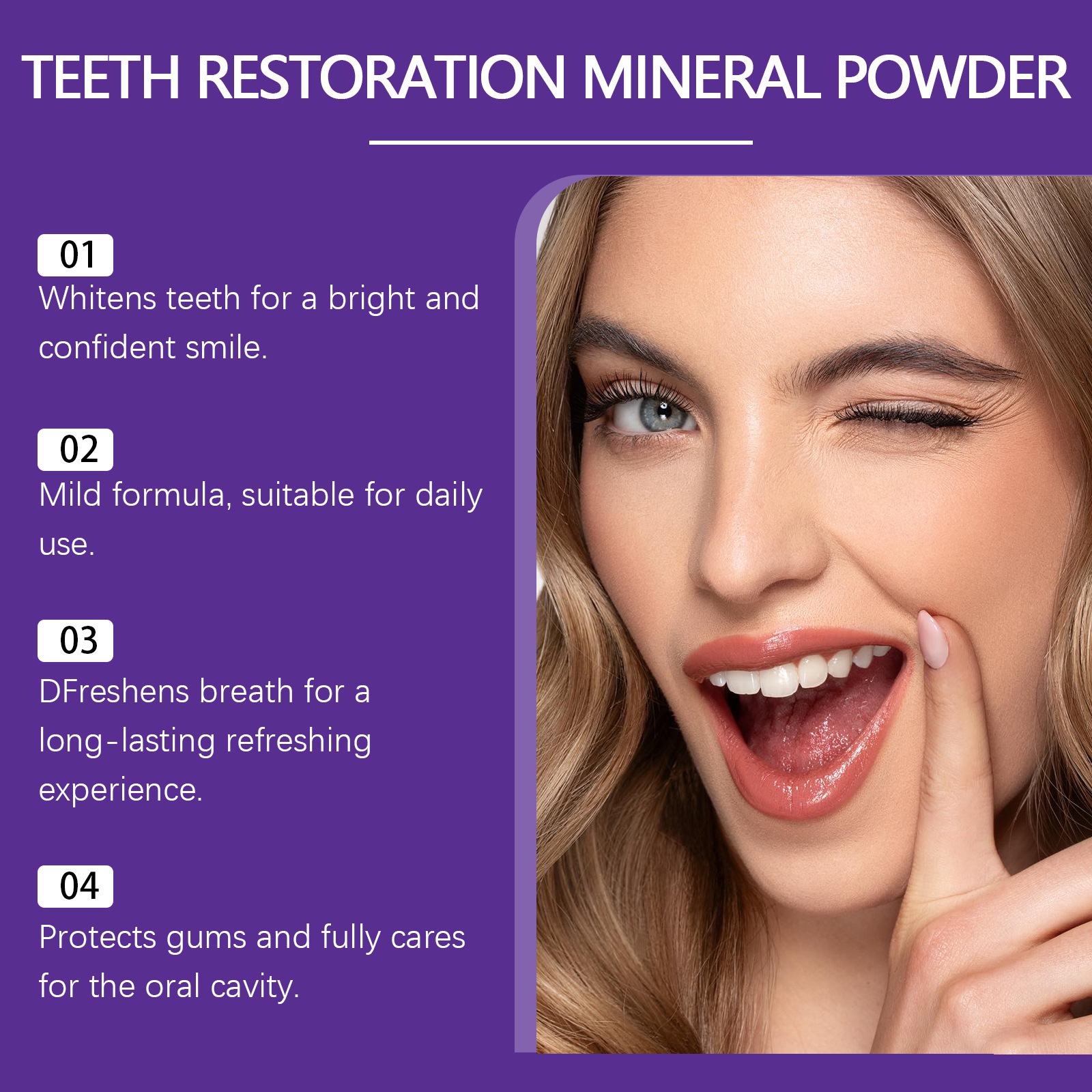 Teeth Restoration Mineral Powd – Teeth Whitening China Bewertung und Preis