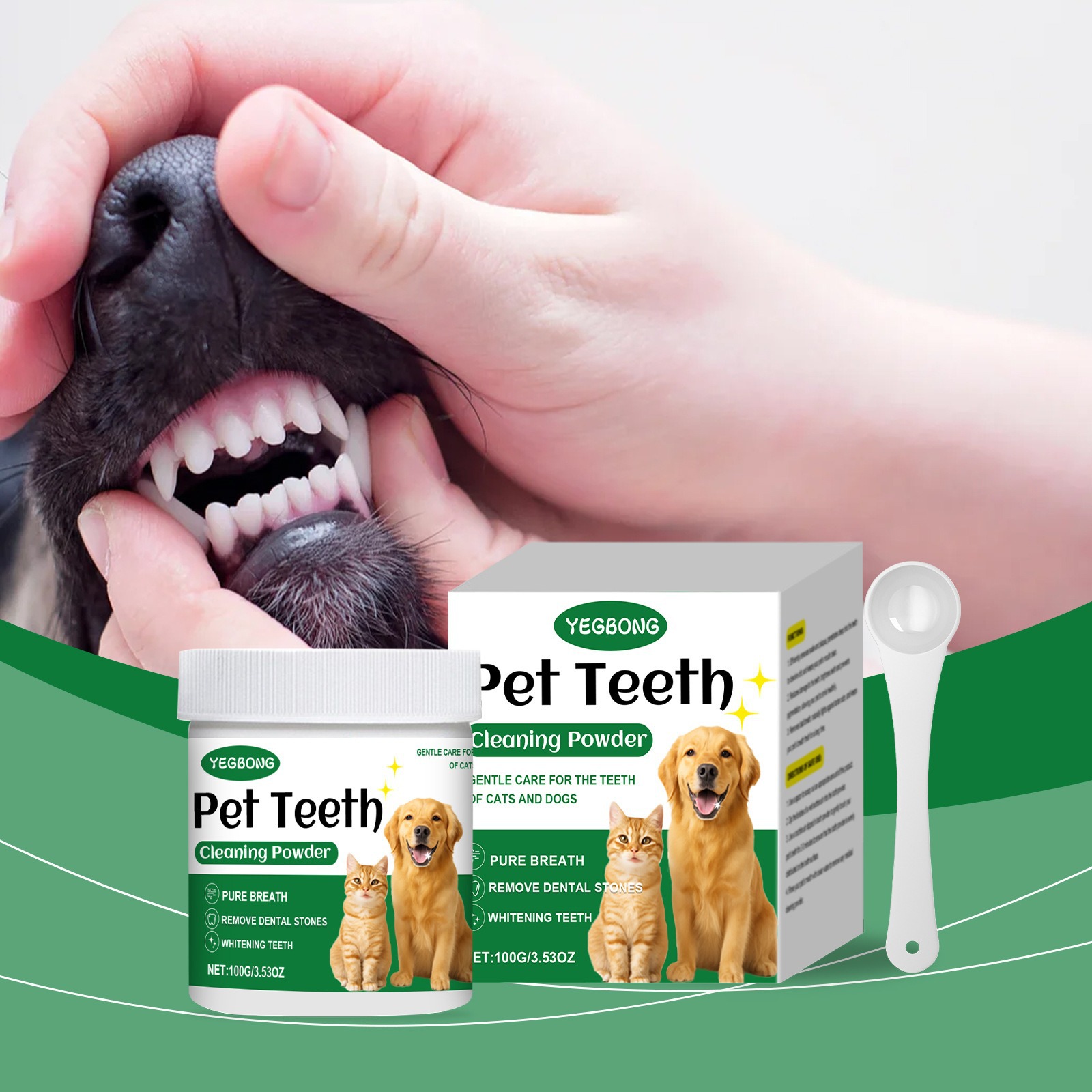 Pet Teeth Cleaning Powder Redu – Teeth Whitening China Bewertung und Preis