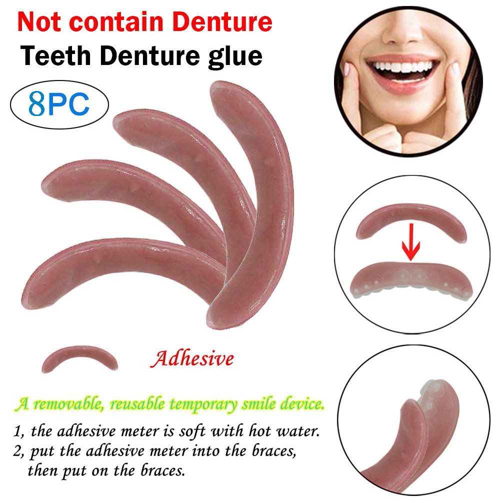 4/8 Pcs Whitening Braces Adhes – Teeth Whitening Strips Bewertung und Preis