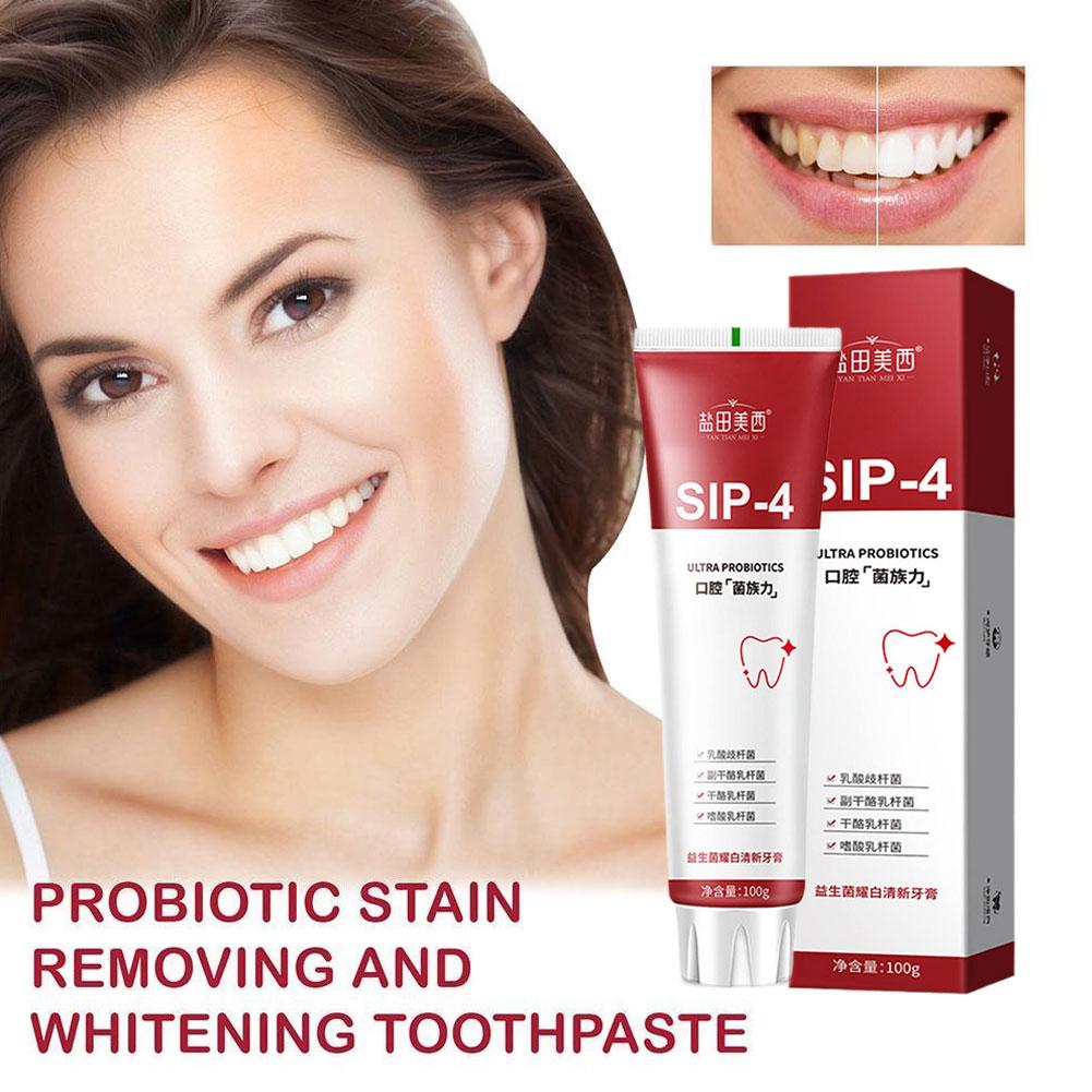 100g Sip-4 Probiotic Whitening – Teeth Whitening Yellow Teeth Bewertung und Preis