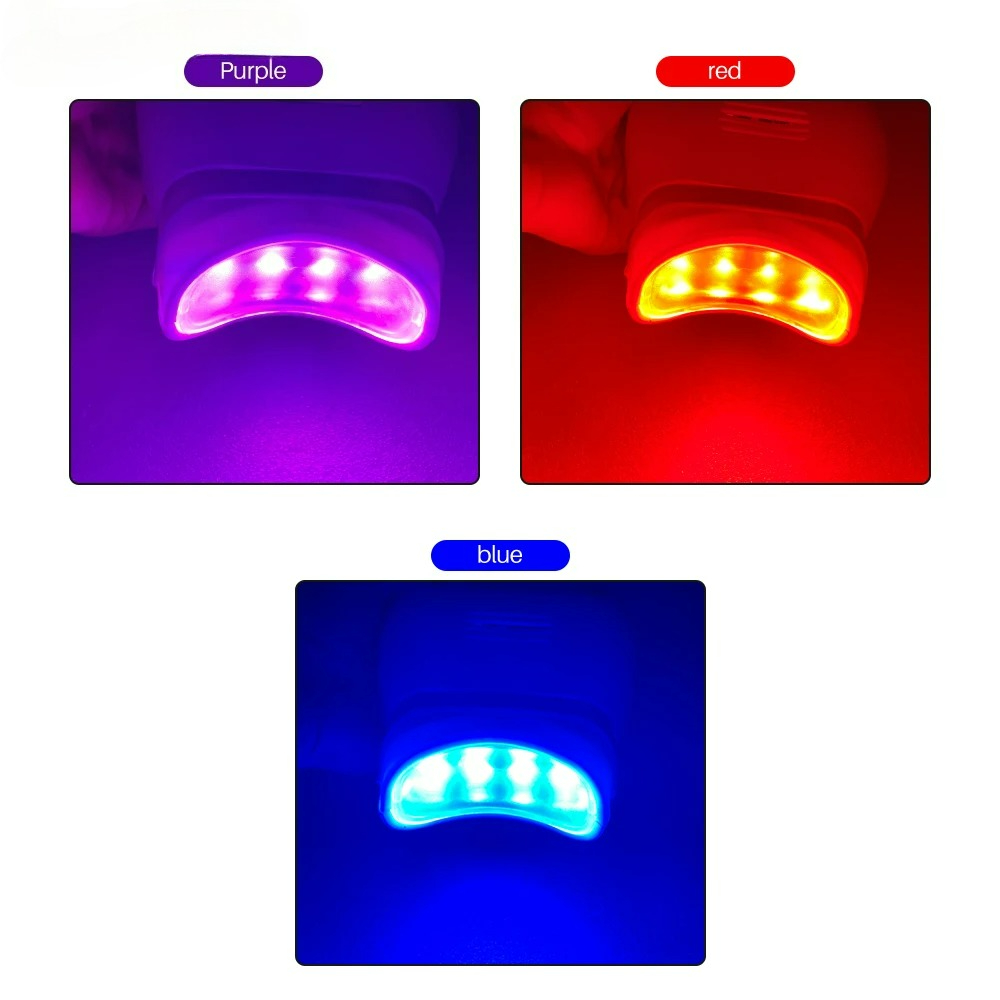 Adjustable 3 Colors LED Teeth  – Teeth Whitening China Bewertung und Preis