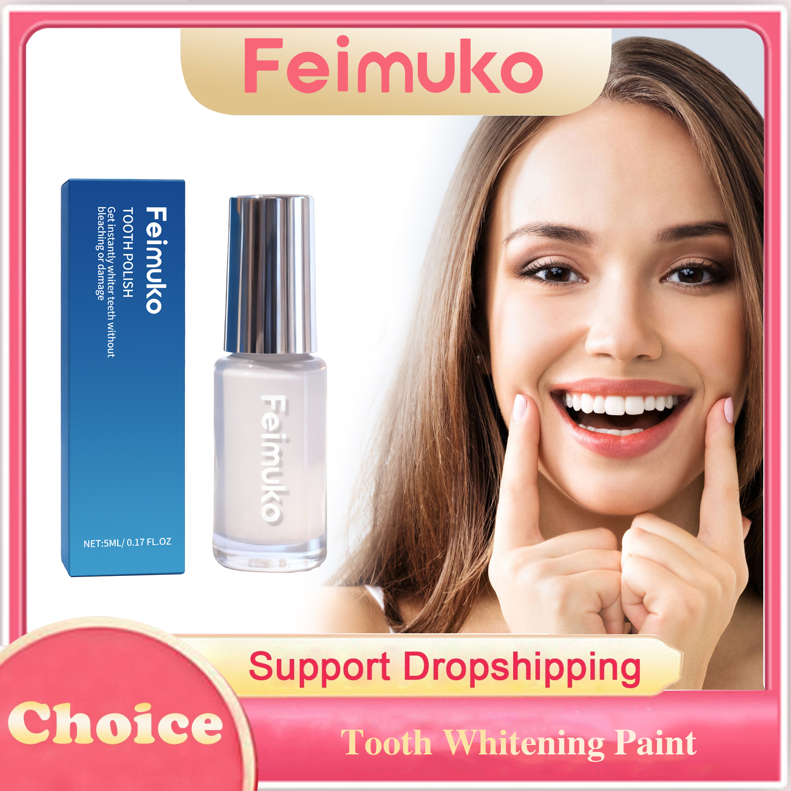 5ml Tooth Whitening Paint Remo – Teeth Whitening Yellow Teeth Bewertung und Preis