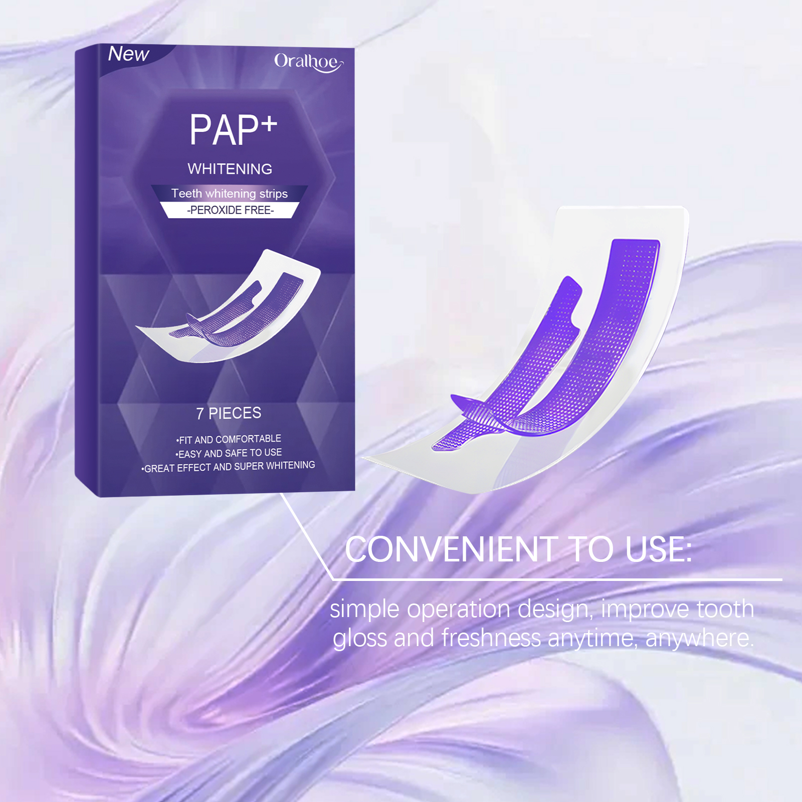 Purple Teeth Whitening Strips  – Teeth Whitening Quotes Bewertung und Preis