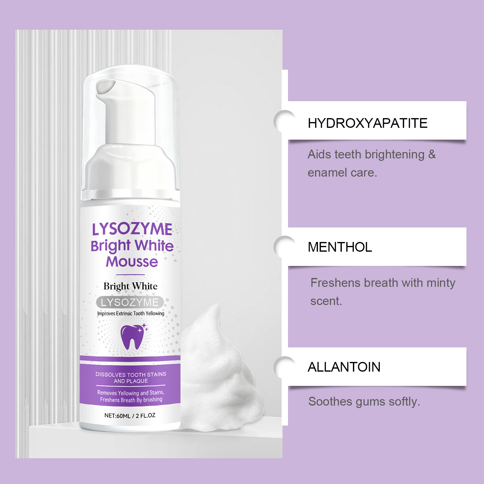 Hydroxyapatite White Teeth Mou – Teeth Whitening Yellow Teeth Bewertung und Preis