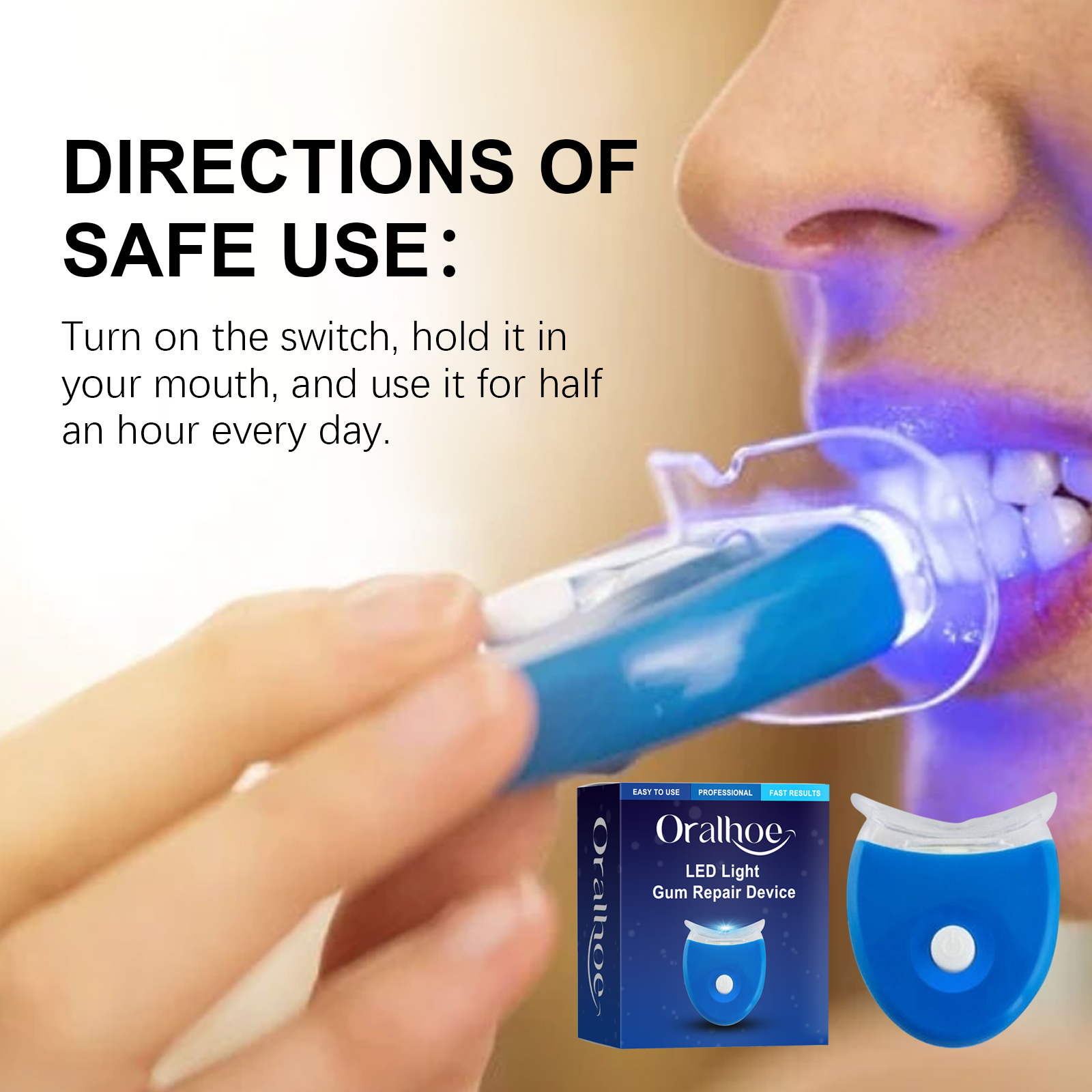 Oralhoe Teeth Care Device Port – Teeth Whitening Device Bewertung und Preis