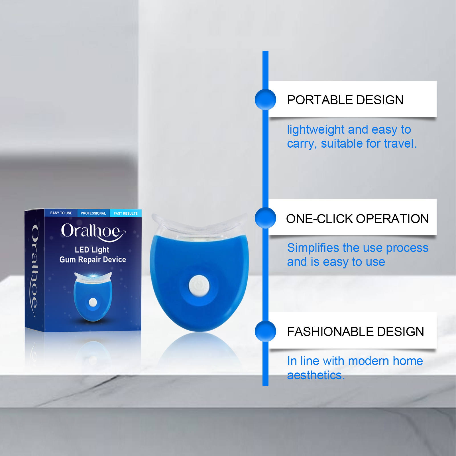 Oralhoe Teeth Care Device Port – Teeth Whitening Device Bewertung und Preis