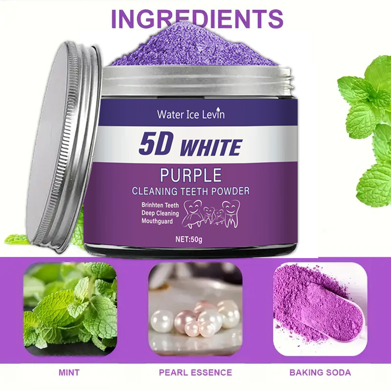 Purple Teeth Whitening Powder, – Teeth Whitening Co Bewertung und Preis