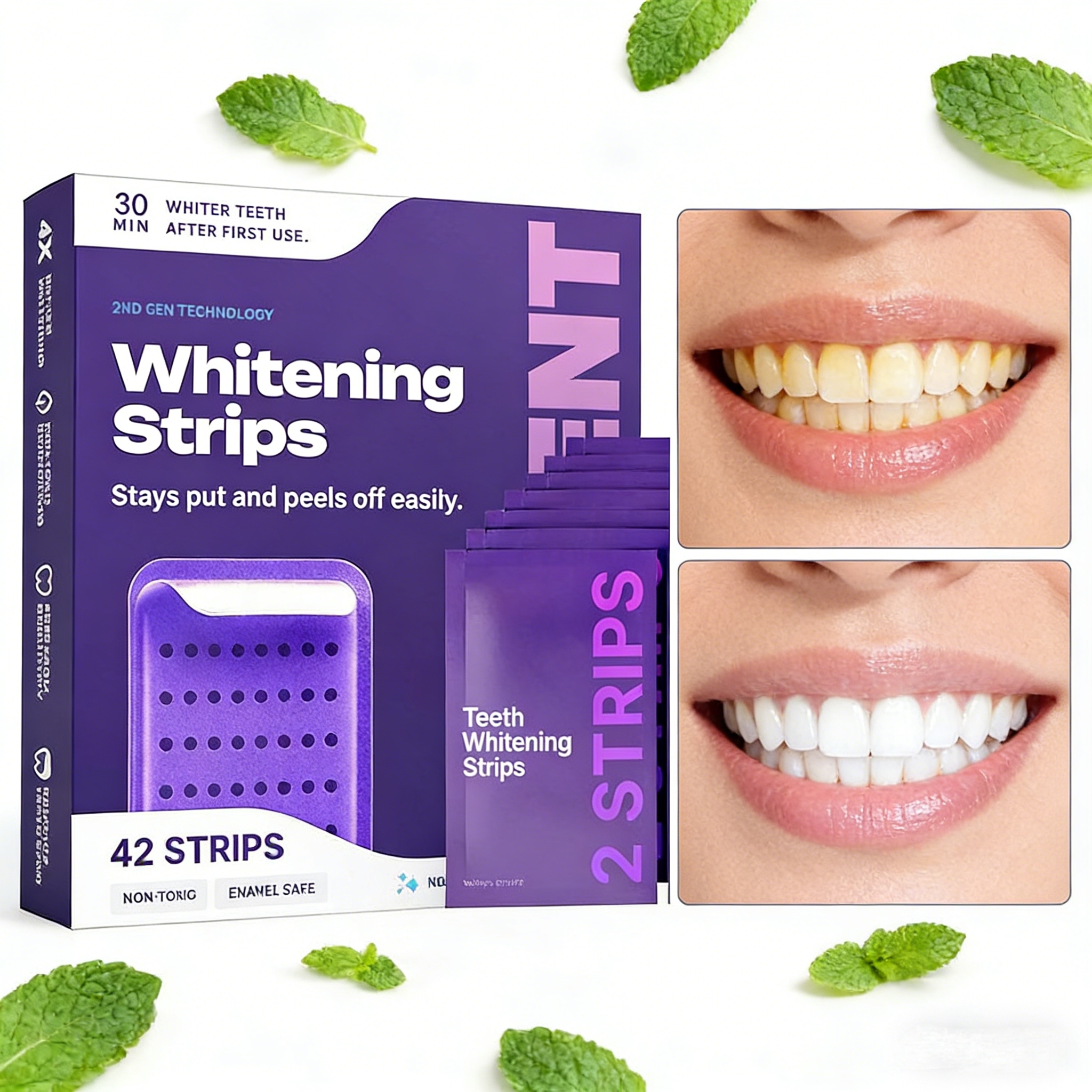 Purple Formula Teeth Whitening – Teeth Whitening Strips Bewertung und Preis