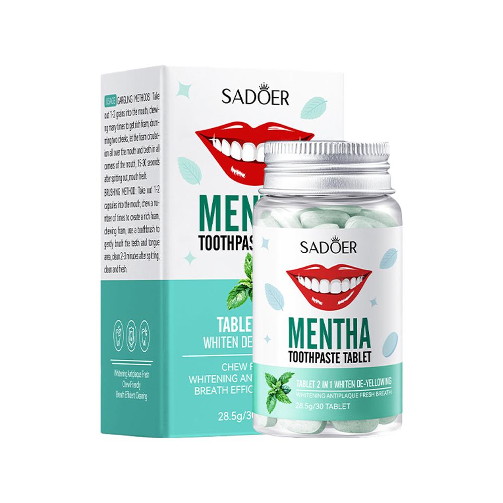 Mint Solid Toothpaste Tablets  – Teeth Whitening Ai Bewertung und Preis